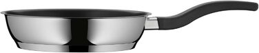 WMF Devil 24cm Non-Stick Fry Pan - Induction Compatible, Cromargan Stainless Steel, Plastic Handle