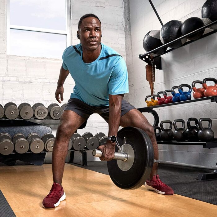 Розумний годинник Garmin vívoactive 4S (відновлений) – GPS-фітнес годинник з тренувальними планами, 20 спортивних програм, 7 днів роботи від акумулятора, для тонких зап'ясть