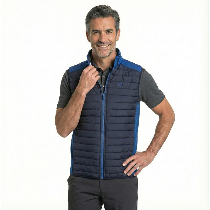 Жилет чоловічий Calvin Klein Hybrid CK Insulate, S, Dresdner Blau/Marine