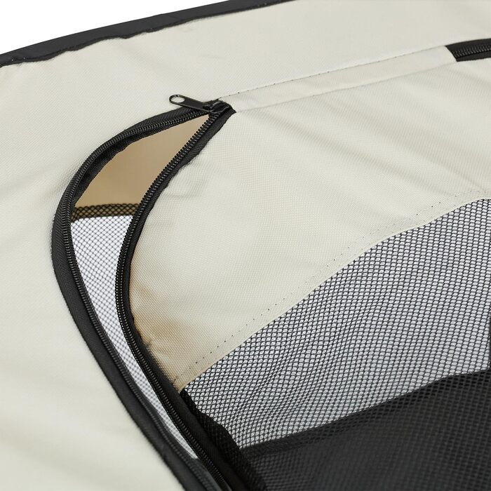 Вольєр для цуценят Relaxdays: розкладний, 43x71x55 см, для дому та вулиці, переносна конструкція, оксфордська тканина, багато кольорів