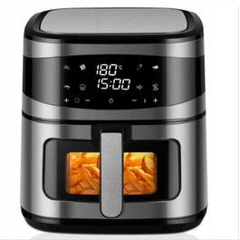 Аерофритюрниця Air Fryer: велика чаша 8л, 14 програм, 1800 Вт