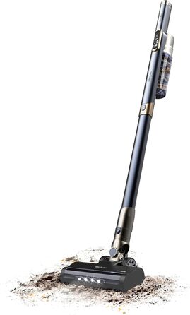 Бездротовий пилосос Cecotec Conga Rockstar 5500 Hurricane Station Flex Max: 220AW, 700W, станція самостійного очищення, 90 хв роботи, антизаплутувальна щітка, гнучкий шланг, циклонна технологія (Scoba 3000 + самоочищення)