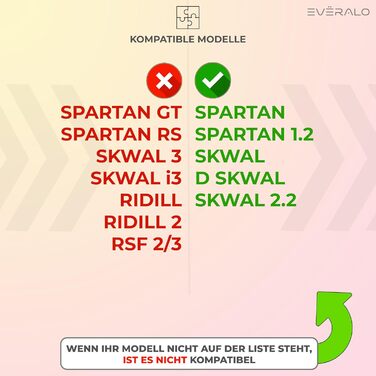 Візор Everalo для шолома Shark Skwal 2/Spartan/VZ160/VZ165, прозорий, сумісний з Pinlock