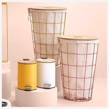 Сміттєвий кошик 5five Modern Color з м'яким закриванням Soft Close, 3 л, колір бірюзовий (Petrol)