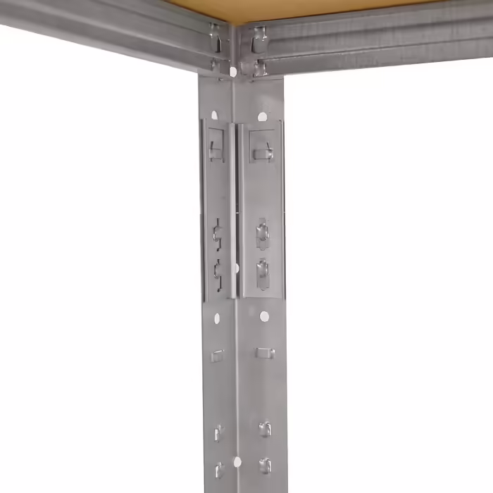 Металеві стелажі Shelfplaza® 200x100x40 см: 7 поличок, вантажопідйомність 125 кг, для підвалу, гаража, майстерні, складу