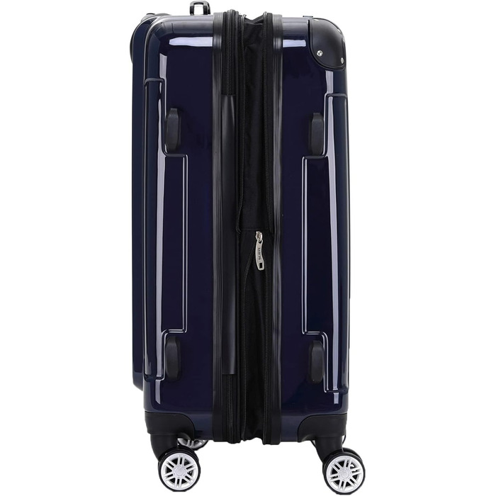 Набір валіз Beibye Zwillingsrollen: Trolley, валіза, сумка, багаж - L, XL (зелений, темно-синій)