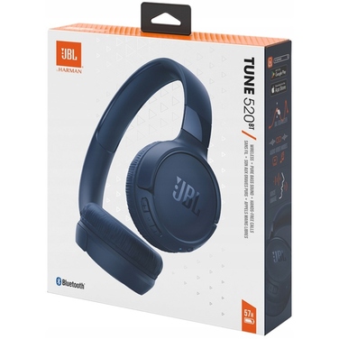 Бездротові накладні навушники JBL Tune 520BT, сині