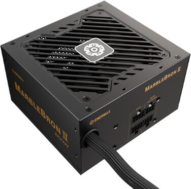 Блок живлення Enermax MarbleBron II 650W, модульний, 80+ Bronze, ATX 3.1, 2x PCIe 6+2