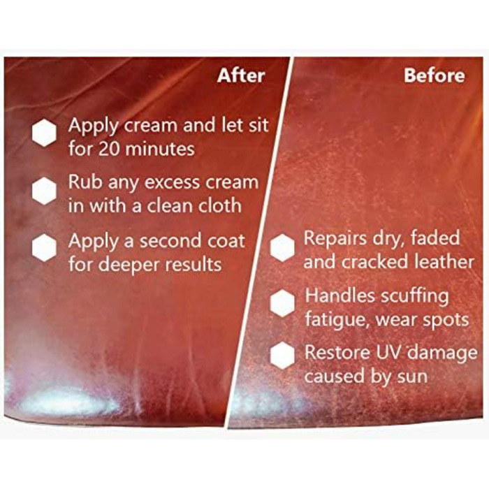 Skidmore's Original Leather Cream | 100% Natural, non-toxic, water-repellent formula is a conditioning and cleaning balm | 6 ounces