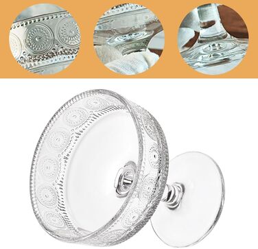 Набір келихів для коктейлів, 6 шт., 200 мл: келихи для еспресо, мартіні, купе для коктейлів, вечірок, Манхеттен, барні келихи