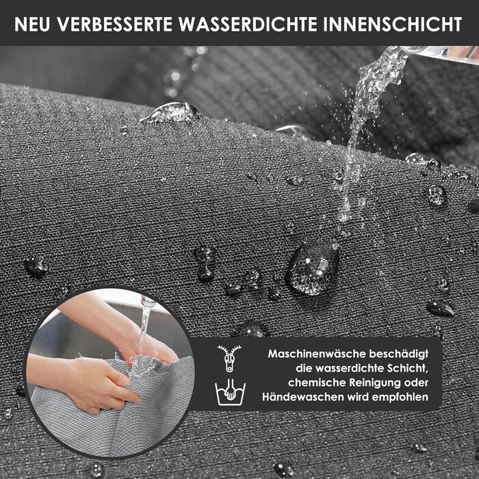 Сходинки для собак Zvonema: 3 сходинки, 60x40x40 см, сірий плюшевий чохол, водонепроникні, з антиковзким покриттям