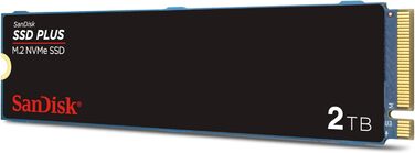 SSD SanDisk Plus 2TB NVMe PCIe Gen 4.0: Швидкий та надійний накопичувач з гарантією 5 років