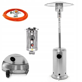 Газовий обігрівач для тераси Activa Inox Eco-Plus 13801, 9000 Вт
