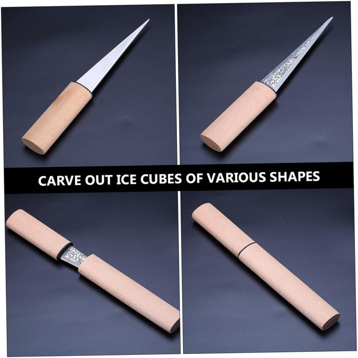 Skates, tea, cake, tool, bartender, ice pick, point, running ice pick, vintage ice pick, icebreaker tool, puer tea tool, antique ice pick, ice cubes, khaki, wooden