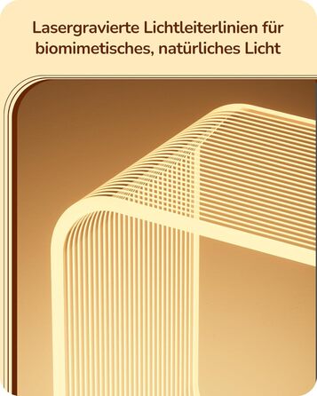 LED настільна лампа EDISHINE: сучасна лампа для спальні та вітальні, золота, з лазерним різьбленням, акрил, алюміній, 3000K, 4W
