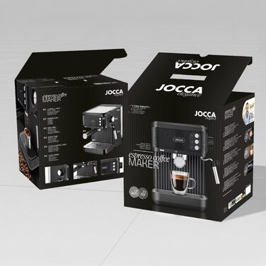 Еспресо-машина Jocca Retro - 15 bar, 1.7 л, білий колір