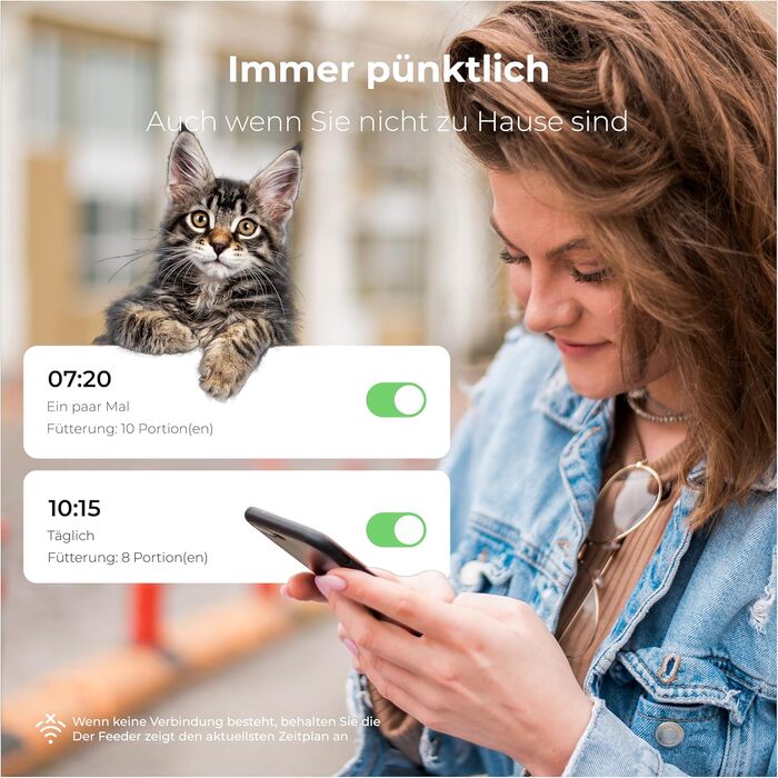 Автоматичний годівник для котів та собак Zedar A600, 6 літрів, з керуванням через APP, з нержавіючої сталі