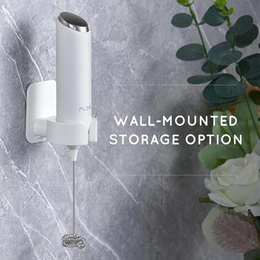 Електричний портативний піноутворювач для молока Flendy з USB-C, для кави, матча, протеїнових коктейлів, подвійний вінчик