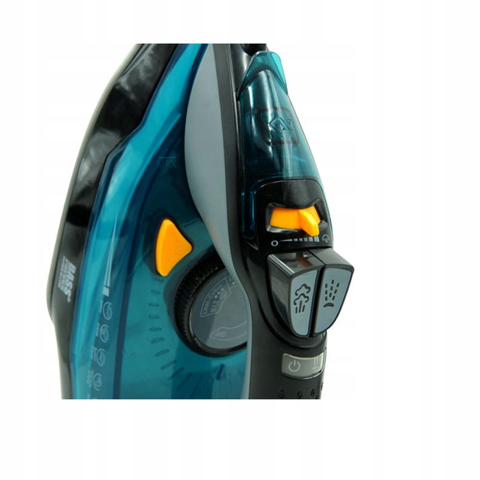 Парова праска Strażak 3400W з керамічною підошвою, 9в1, anti CALC drop