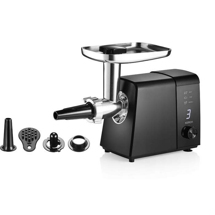 М'ясорубка електрична Kerch FARGO 2500W, чорна
