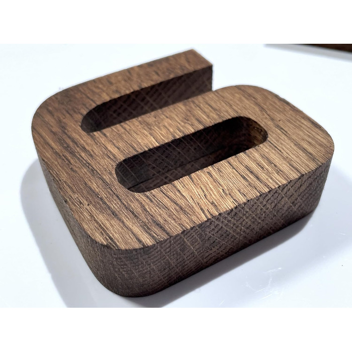 FLEXISTYLE 3D Wall Clocks DIY Oak Large 50-75CM (19MM Thick!) for Office Living Room Bedroom Decor, z54g eco75 d-1-x (Brown, Oak)