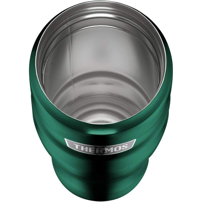 Термокружка туристична Thermos King, нержавіюча сталь, 470 мл, зелений (Pine Green)