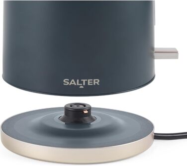 Електричний чайник Salter Marino 1.7L з функцією швидкого кип'ятіння, фільтром від накипу, поворотним основанням та захистом від сухого кип'ятіння