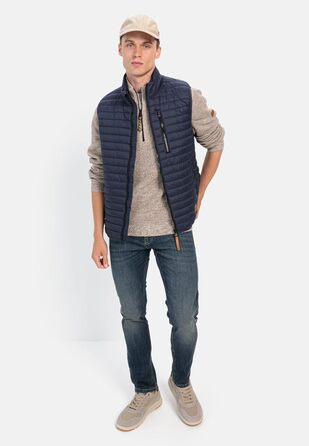 Жилет чоловічий camel active з переробленого поліаміду 62, темно-синій