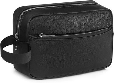 Чоловіча/Жіноча дорожня косметичка, валізка, сумка для туалетних аксесуарів 24x14x7 см (Чорний)