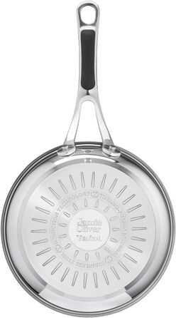 Сковорода Tefal Jamie Oliver Cook's Classic 20 см індукційна, нержавіюча сталь, антипригарне покриття, з термоіндикатором