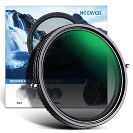 NEEWER ND/CPL фільтр 67мм змінний ND2-ND32, поляризаційний, нанопокриття, алюмінієвий, водо- та стійкий до подряпин
