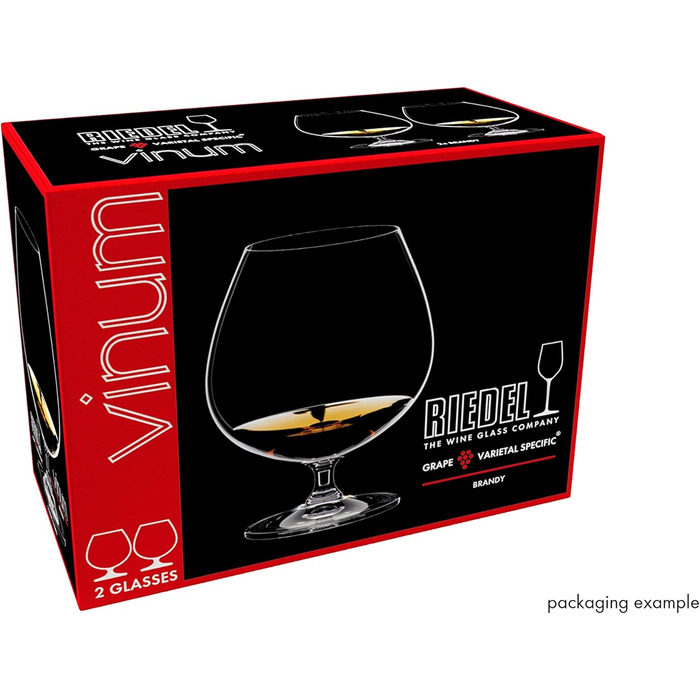Набір келихів Riedel Vinum Martini (2 шт.) - кришталеві келихи для коктейлів, миється в посудомийній машині