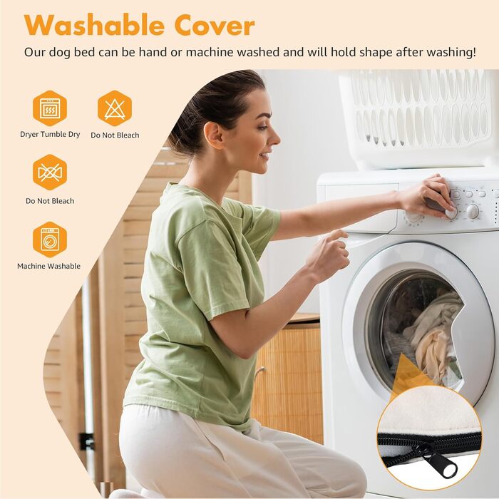 Ортопедичне ліжко для собак середнього розміру, 2-в-1, для вулиці, овальне, з кишенькою, сіре (бежеве, S)