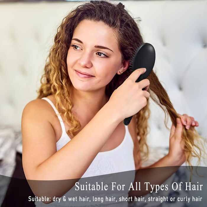 Набір гребінців для волосся 5 шт., антистатичні, масажні, для жінок та чоловіків, для всіх типів волосся