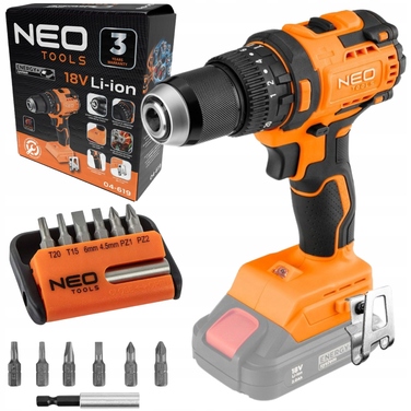 Акумуляторний шурупокрут NEO TOOLS 18 В ZEST_2850