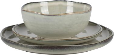 Набір посуду Gibson Soho Lounge (12 предметів) - кераміка, серія Soho Lounge, комплект на 4 персони