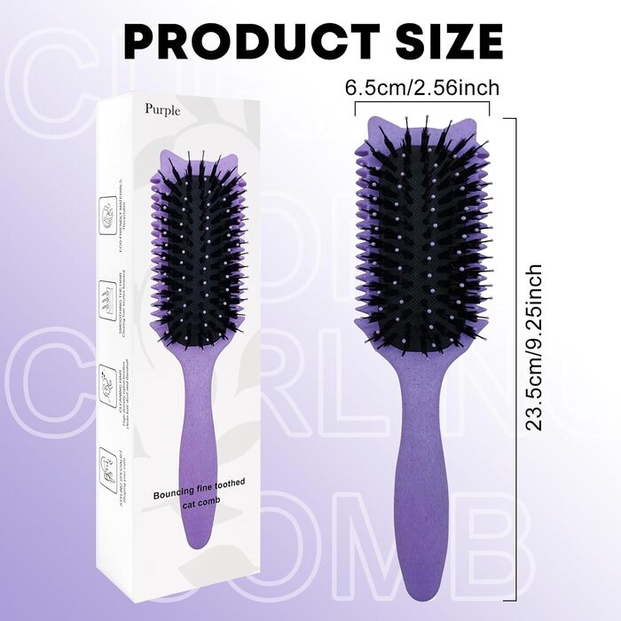Щітка для кучерявого волосся Lila
