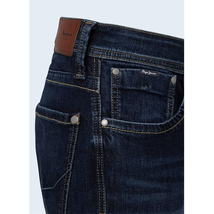 Джинси чоловічі Pepe Jeans Kingston Zip, сині (Denim-z45), 32W/32L