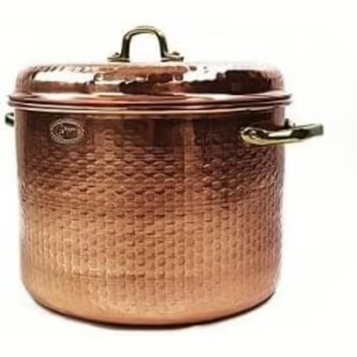 Copper Garden 8 L Copper Pot with Lid