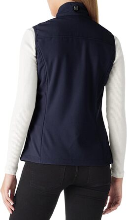 Жіноча вітровка Outdoor Ventureofthell з флісовим коміром, легка, вітронепроникна, з 4 кишенями для туризму, кемпінгу, гольфу (S, Глибокий синій)