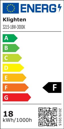 LED настінний світильник Klighten 40см, 12W, 850LM, тепле світло 3000K, чорний, для спальні, вітальні, коридору, сходи