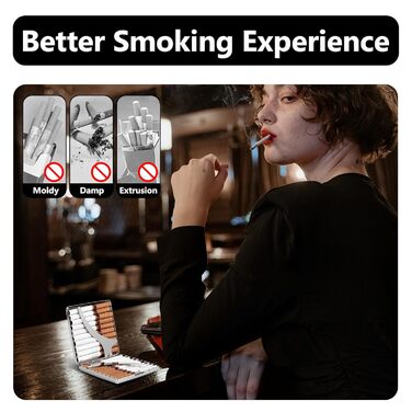 Металеве етоле для сигарет 84 мм, King Size, RFID захист, сріблястий лабіринт