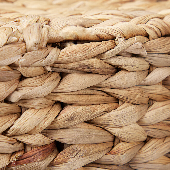 Relaxdays Storage Basket made from Water Hyacinth