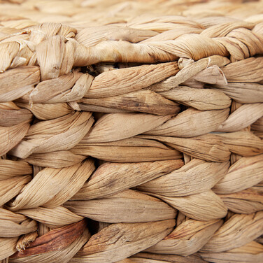 Relaxdays Storage Basket made from Water Hyacinth