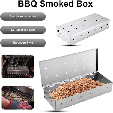 Набір для копчення коктейлів та віскі, з 4 дерев'яними чіпсами. Набір для створення димчастих напоїв, подарунок для батька, чоловіка та любителів коктейлів