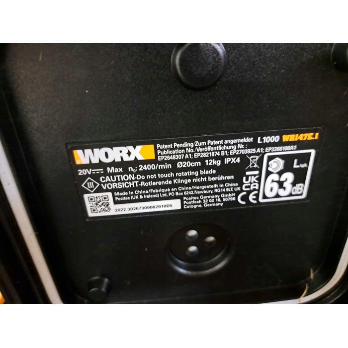 Робот-газонокосарка Worx WR, ширина стрижки 20 см