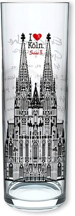 3forCologne Kölsch Glasses, 6-Pack, assorted colors, 0.2ml, Cologne Sticks with Basic Law, Beer Glasses, Drinking Glasses with Print. (MADE IN GERMANY), Size: 300 EU
