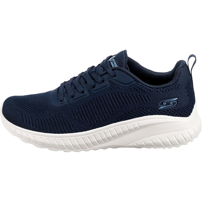 Жіночі кросівки Skechers Bobs Squad Chaos Face Off (42 EU, Navy Engineered Knit)