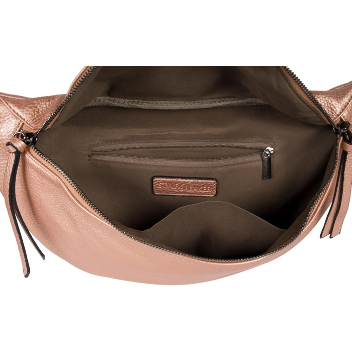 Сумка жіноча styleBREAKER на плече Rosegold велика, кросбоді, 37x17 см