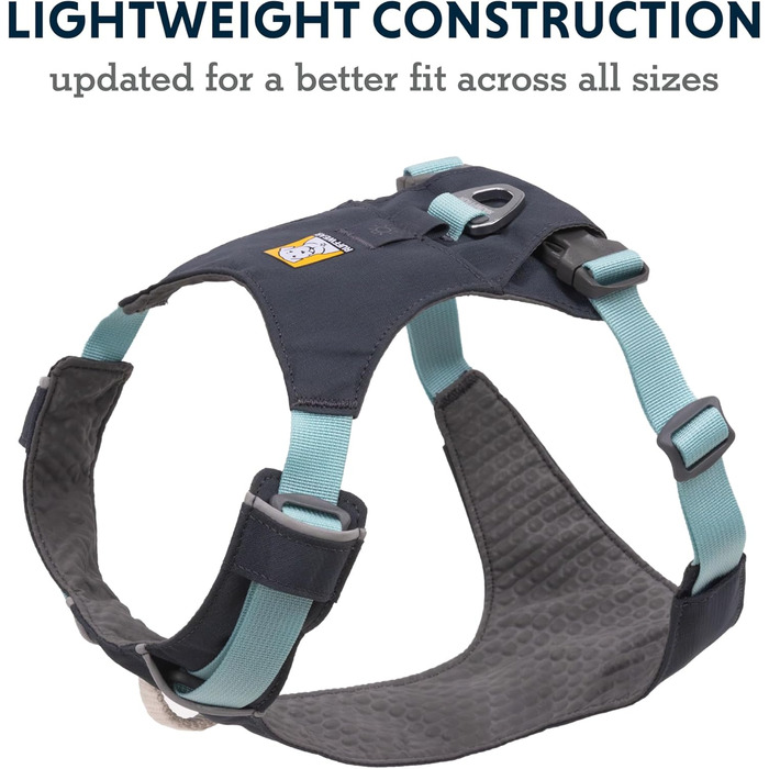 Шлейка для собак Ruffwear Hi Light Basalt Gray S